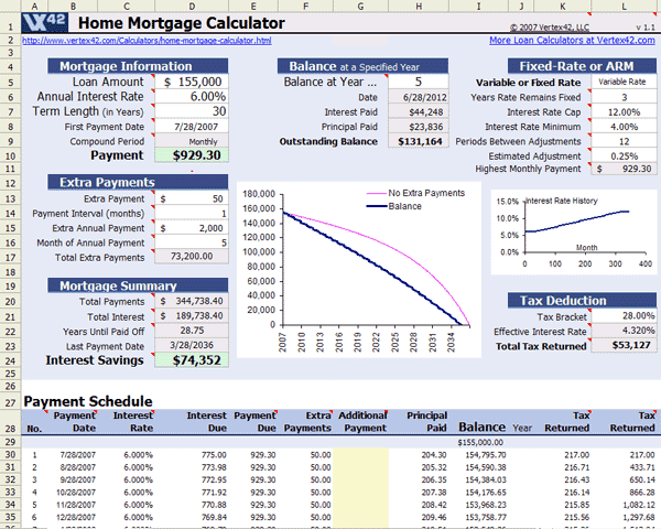 home-mortgage-calculator-ecel