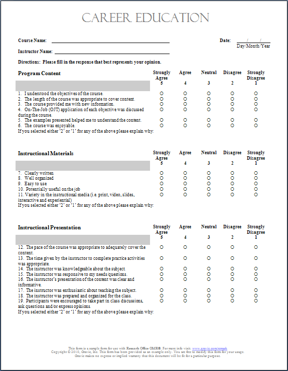 training-course-evaluation-form-template-pdf