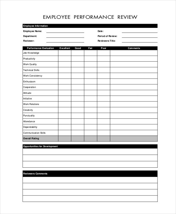 1-page-Employee-Performance-Review-Word