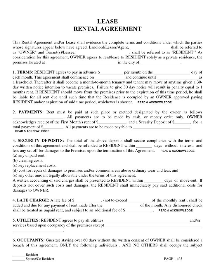 free-lease-rental-agreem-free-new-mexico-residential-lease-lease-agreement-template