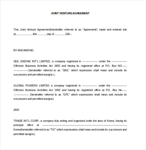 joint-venture-agreements-document