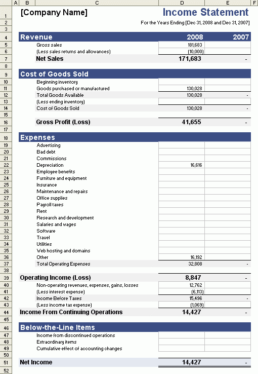 income-statement-template
