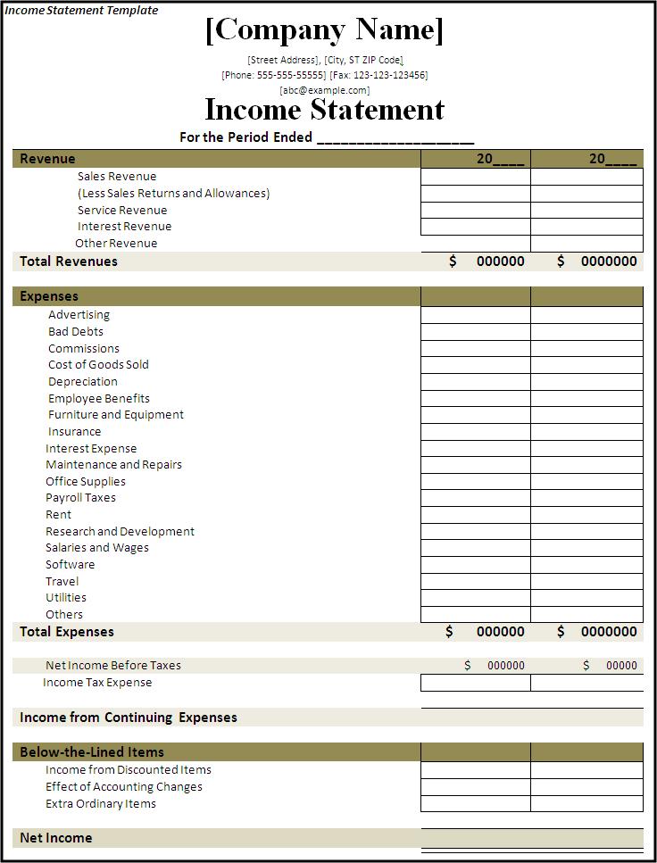 income-statement-template