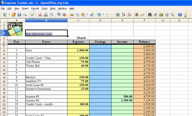 Expense Tracking Excel Template from www.samplesdownloadblog.com
